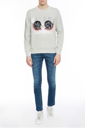 Sweatshirt with glitter logo, zdjęcie 2 Sweatshirt with glitter logo od Versace Versus